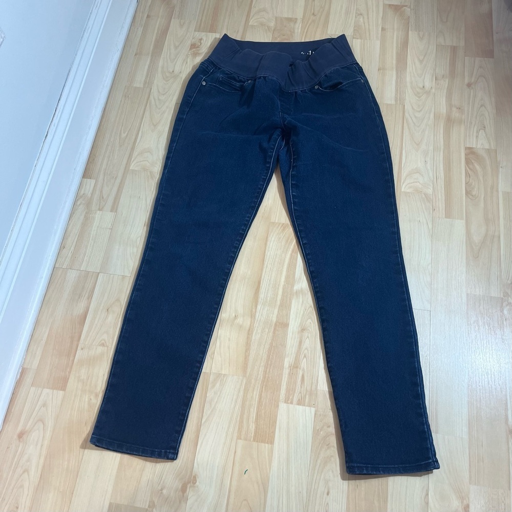 Gap Women's dark Wash maternity always skinny denim Jeans size 28/6R